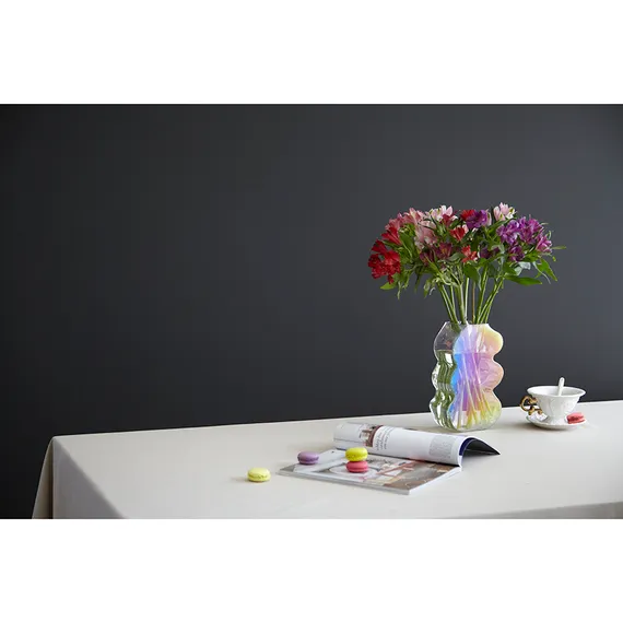 Ваза wavy, 25 см, перламутр