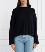 Хлопковый свитер Emporio Armani - темно-синий(H3NK2G C9926)