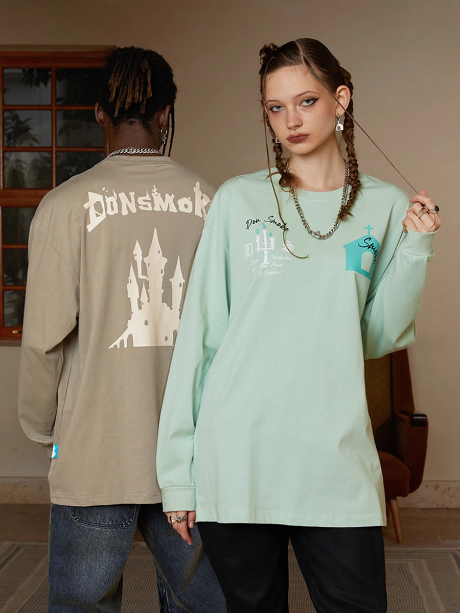 Лонгслив DONSMOKE "DSM Castle" Oversized Longsleeve