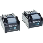 Makita GA012GM201 аккумуляторная ушм (болгарка) (2 x 4 Ач, ЗУ) GA012GM201