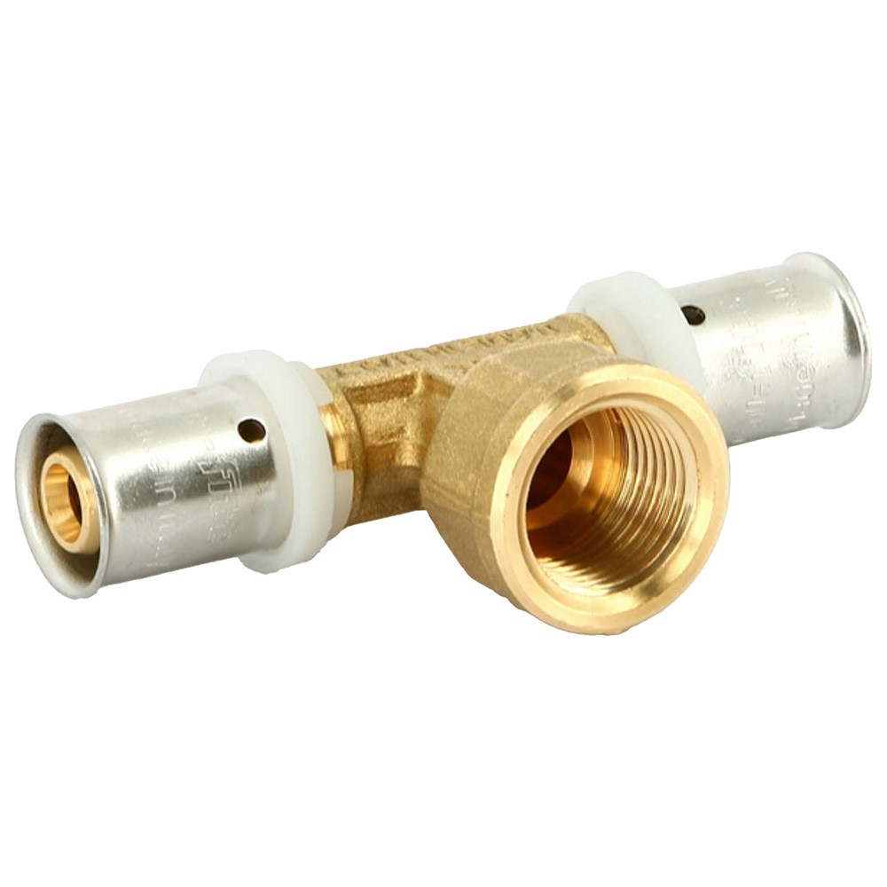 Тройник Uni-Fitt пресс-В 26х1/2"х26