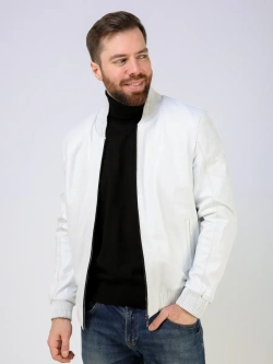 Кожаная куртка демисезонная Турция бомбер