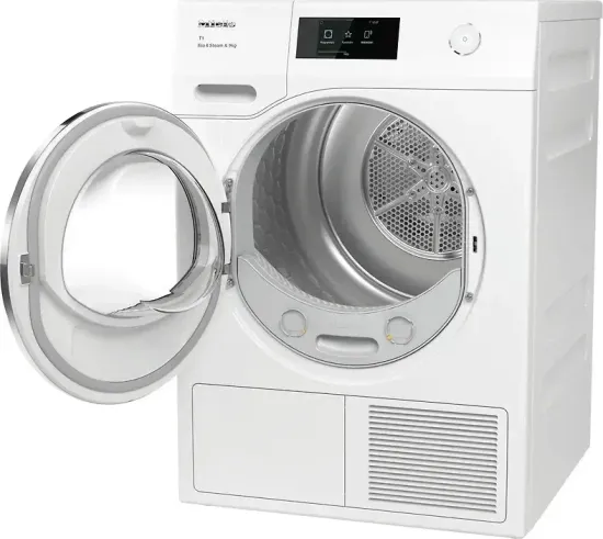 Сушильная машина Miele TCR790WP Chrome Edition, белый лотос