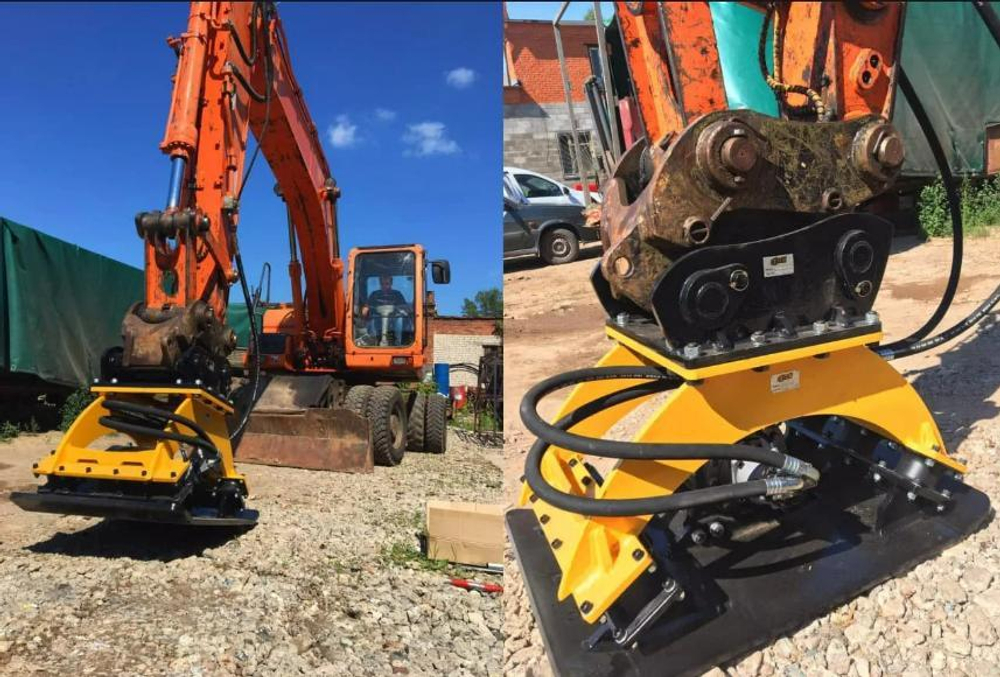 Виброплита на Экскаватор Liebherr