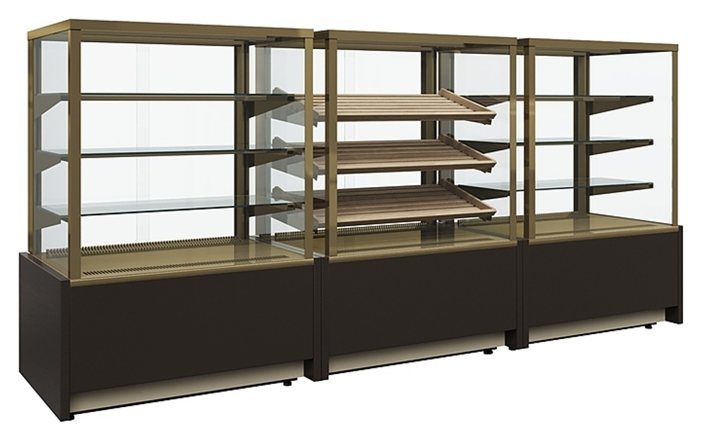 Витрина кондитерская Carboma KC70 VM 0,9-1 Light (ВХСв - 0,9д Сube)