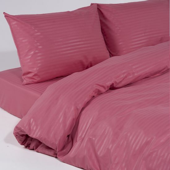 Пододеяльник Теа Rose , страйп полисатин  150x215  HOMY