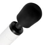 Белый беспроводной мощный вибратор-вонд 37см Doxy Die Cast R Rechargeable Extra Powerful Massage Wand Vibrator Stardust White