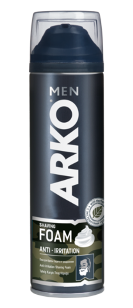 ARKO MEN Пена для бритья Anti-Irritation, 200мл, блок 24шт.. АРКО