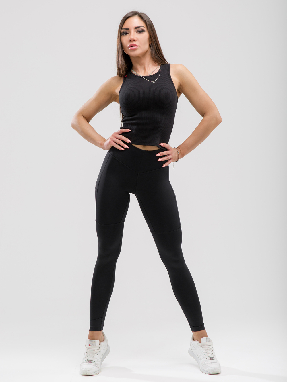 Лосины NEBBIA High waist Fit&Smart leggings 505 black