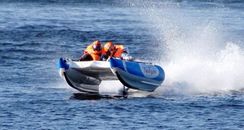 Надувной катамаран Badger FC 410 Blue&White