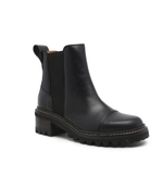 Кожаные ботильоны mallory See By Chlo\u00e9 - черный(SB33082A 14000)