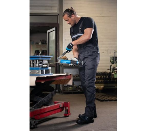 Полукомбинезон рабочий темно-серый FABIAN Högert, арт. HT5K308