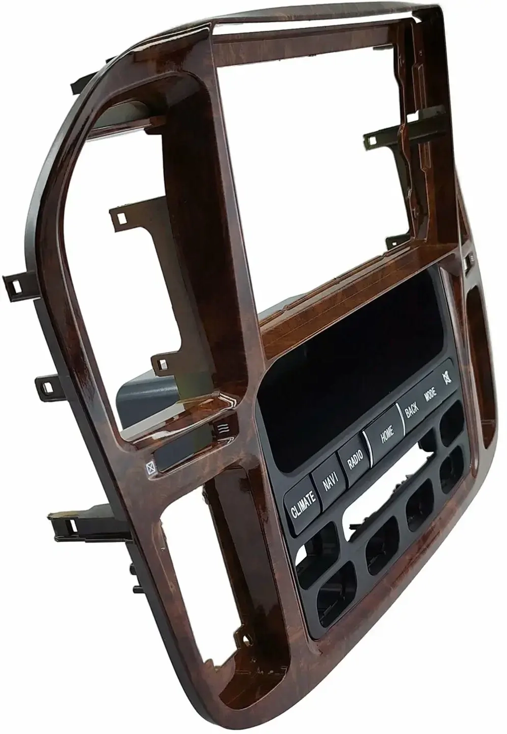 Магнитола для Toyota Land Cruiser 100, Lexus LX470 1998-2002 (климат на ШГУ, рамка дерево) - Teyes CC4-PRO монитор 9.5" 2K QLED на Android 13, Snapdragon 778G, AI, CarPlay, DSP, 4G SIM-слот