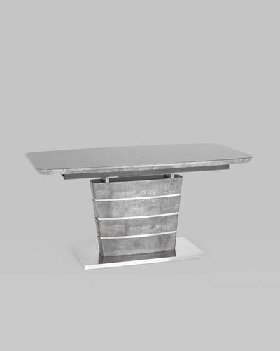 Стол обеденный Гамбург раскладной 160-200*90 серый