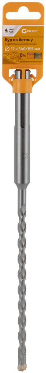 42-12340 Бур по бетону CUTOP Profi Plus, SDS-Max с крестовым наконечником 12x340 мм