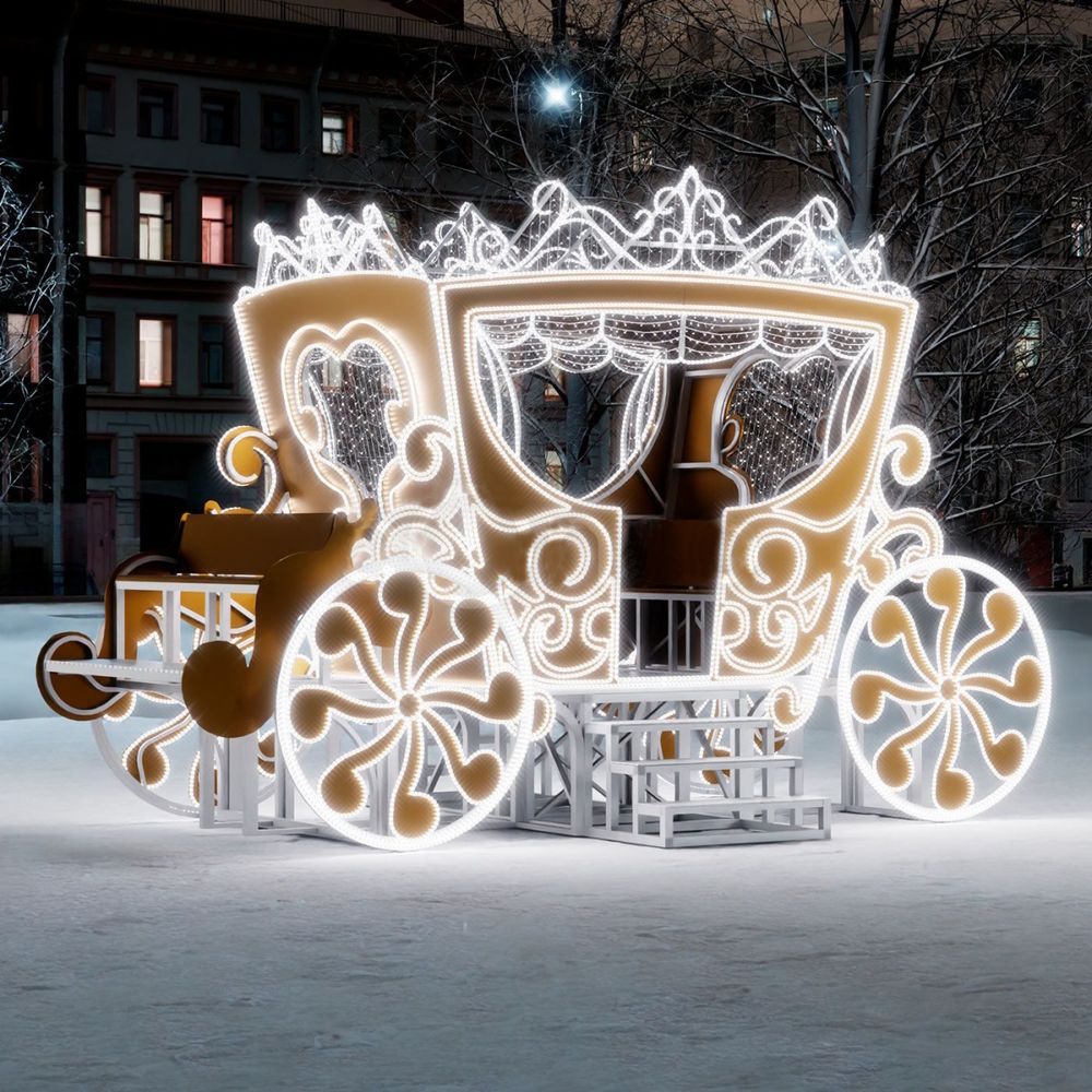 новогодняя карета