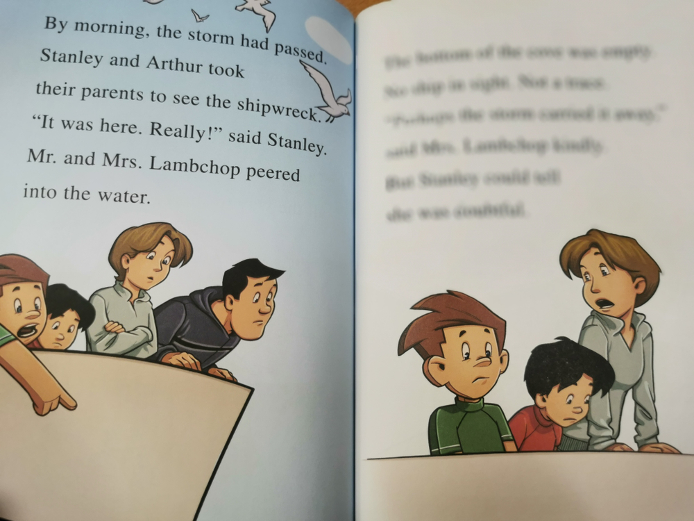 Flat Stanley and the Lost Treasure (Level 2)