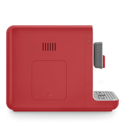 Кофемашина автоматическая Smeg Стиль 50-х годов красная матовая