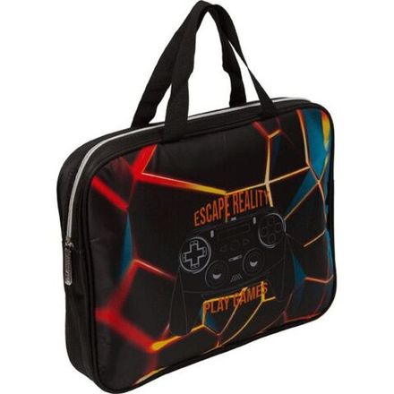 Папка с ручками А4, deVente, 360х280х80, Escape, ткань, молния