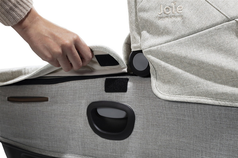 Автокресло Joie Calmi с Базой Joie I-Base Encore Oyster