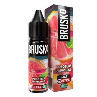Жидкость BRUSKO Salt (Chubby) 2% ULTRA 35 ml - Розовый лимонад