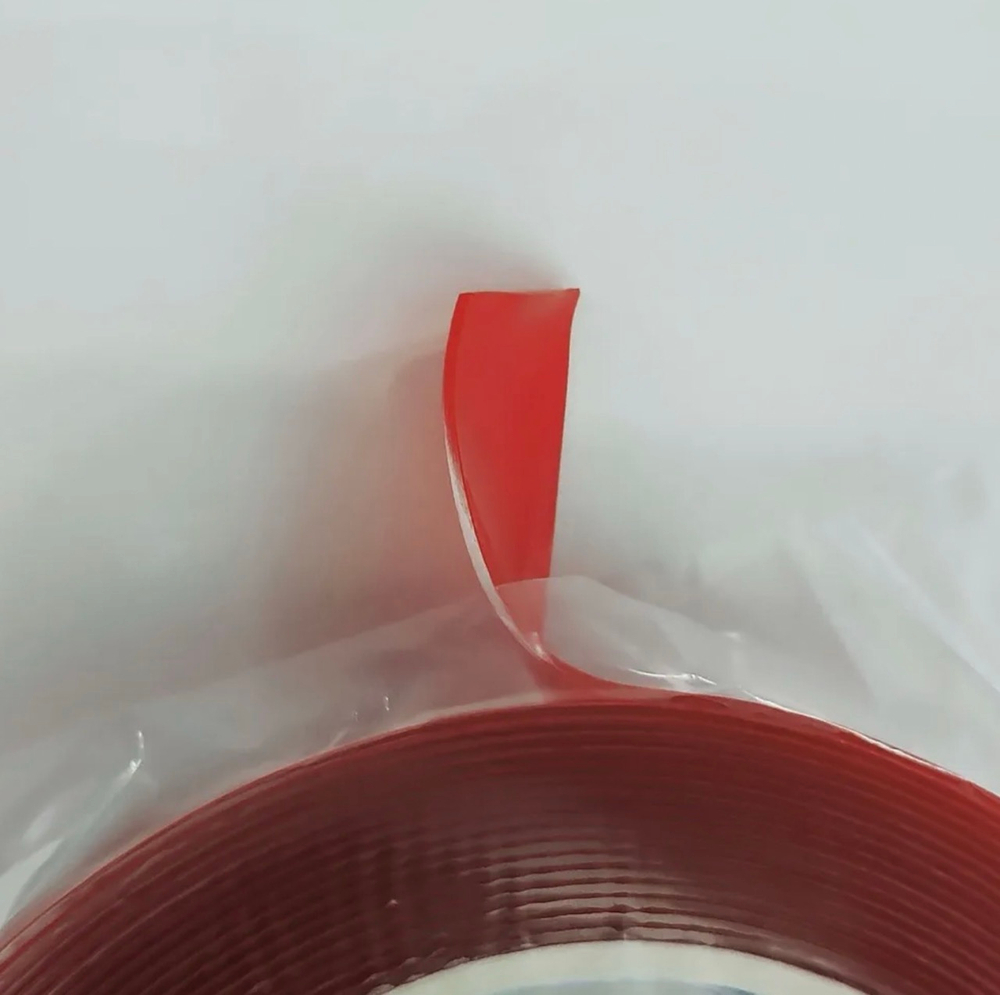 15 мм / Скотч прозрачный двухсторонний, акриловый, 15 мм, 5 м, NEW VIZION, TG (за 1 шт.)