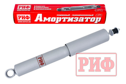 Амортизатор усиленный задний газовый Toyota Land Cruiser Prado 90/95, 4runner 1996-2002 лифт 45 мм РИФ