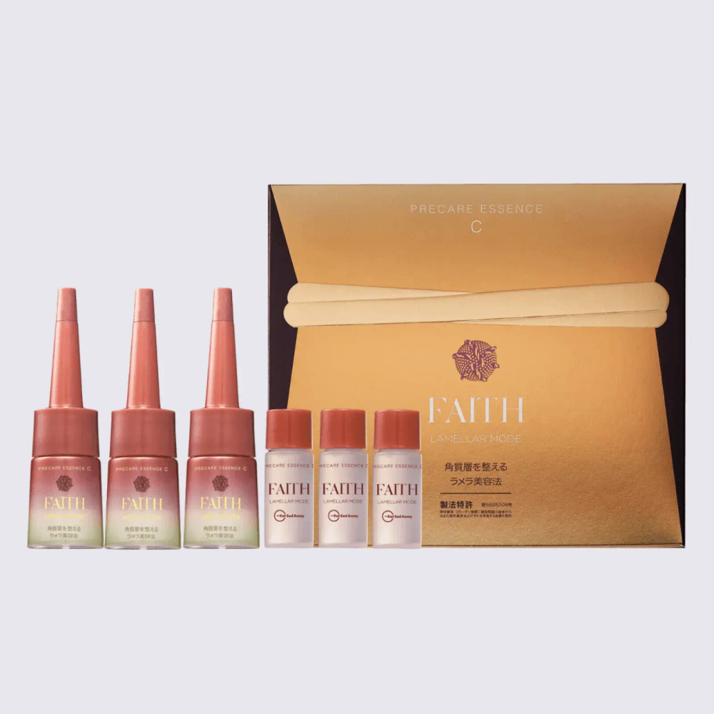 FAITH Регенерирующая эссенция с живым коллагеном и витамином С 2%- Lamellar Mode PRECARE ESSENCE &amp; WATER , 3шт х 7,5мл