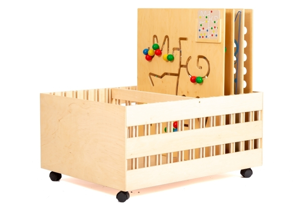 Полифункциональный комплекс с игровыми панелями, мобильной стойкой и основаниями