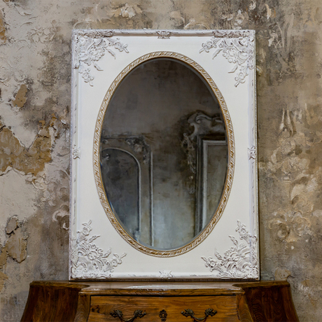 Зеркало настенное Объект мечты Зазеркалье Орели вайт OM-21052619