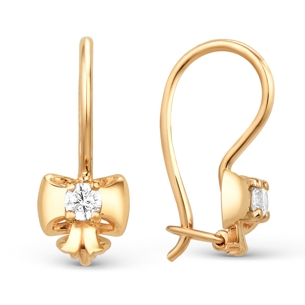 Серьги из золота 585 пробы