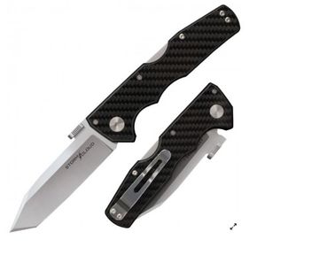 Складной нож Cold Steel "Storm Cloud 3,5" CPM-20CV c клинком из стали CPM-20CV, рукоять карбон / G10