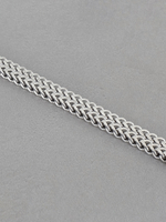 Мужской браслет из стали с магнитной застежкой