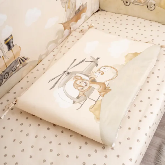 Комплект постельного белья Lollycottons Письмо другу 6 предметов