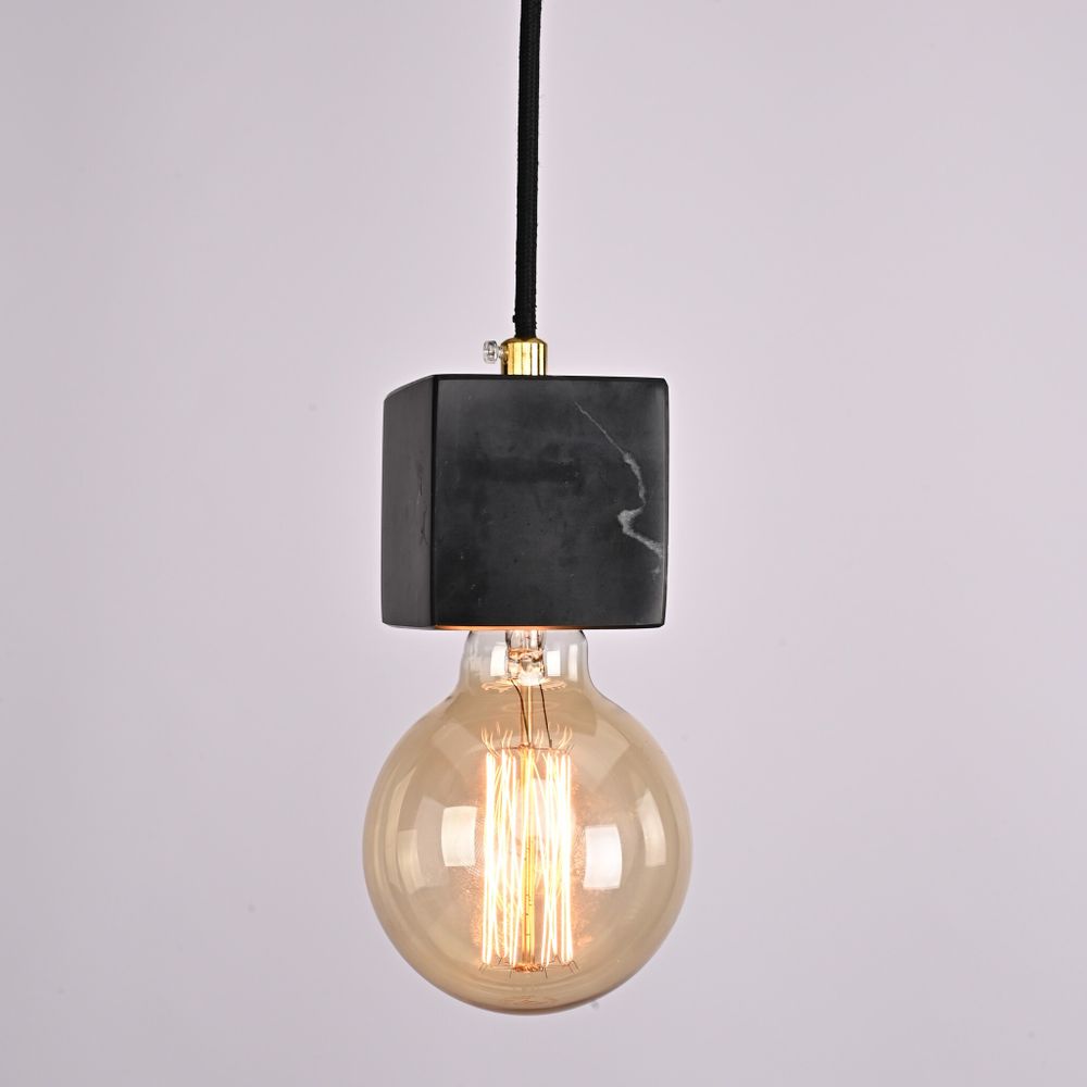 Подвесной светильник MARMOR VELDI Nero designed in 2015 Black