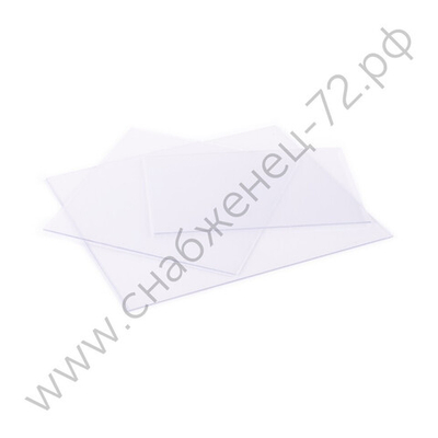 Комплект поликарбонатных стекол 114х133мм (10шт) №3 (пр-во FoxWeld)