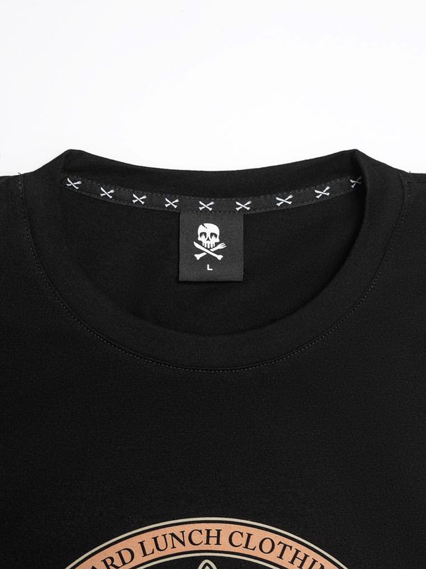 Футболка оверсайз Meatball черная - фото 12