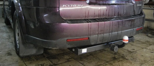 Фаркоп Ssang Yong Kyron 2005-2016 фланцевое крепление шара(без электрики) Трейлер.7510.K2