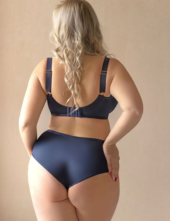 Трусы Kris Line Mystery слипы High Waist (темно-синий)