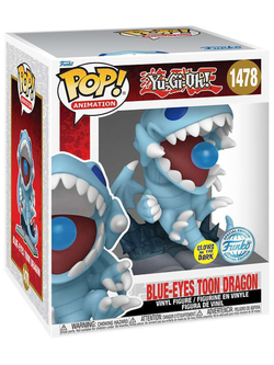 Фигурка Funko POP! Animation Yu-Gi-Oh! Blue-Eyes Toon Dragon Attack 6" (GW) (Exc) (1478) 74713