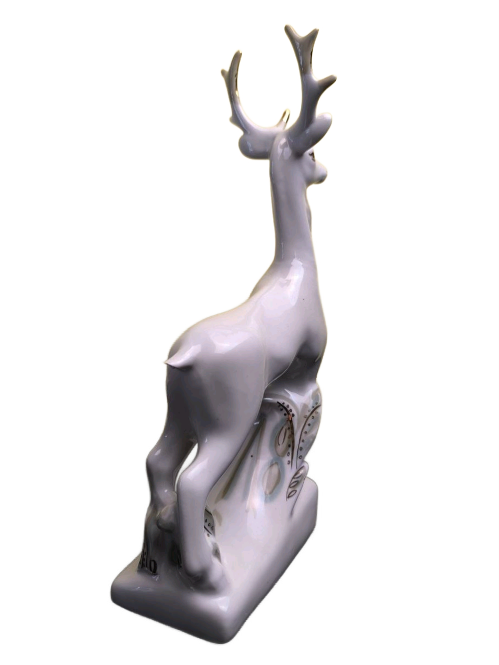 Фарфоровая статуэтка "Олень" (Полонное ЗХК) 1970-1990 гг.