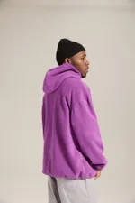 Худи Called a Garment Wrap Мужской Яркий Фиолет