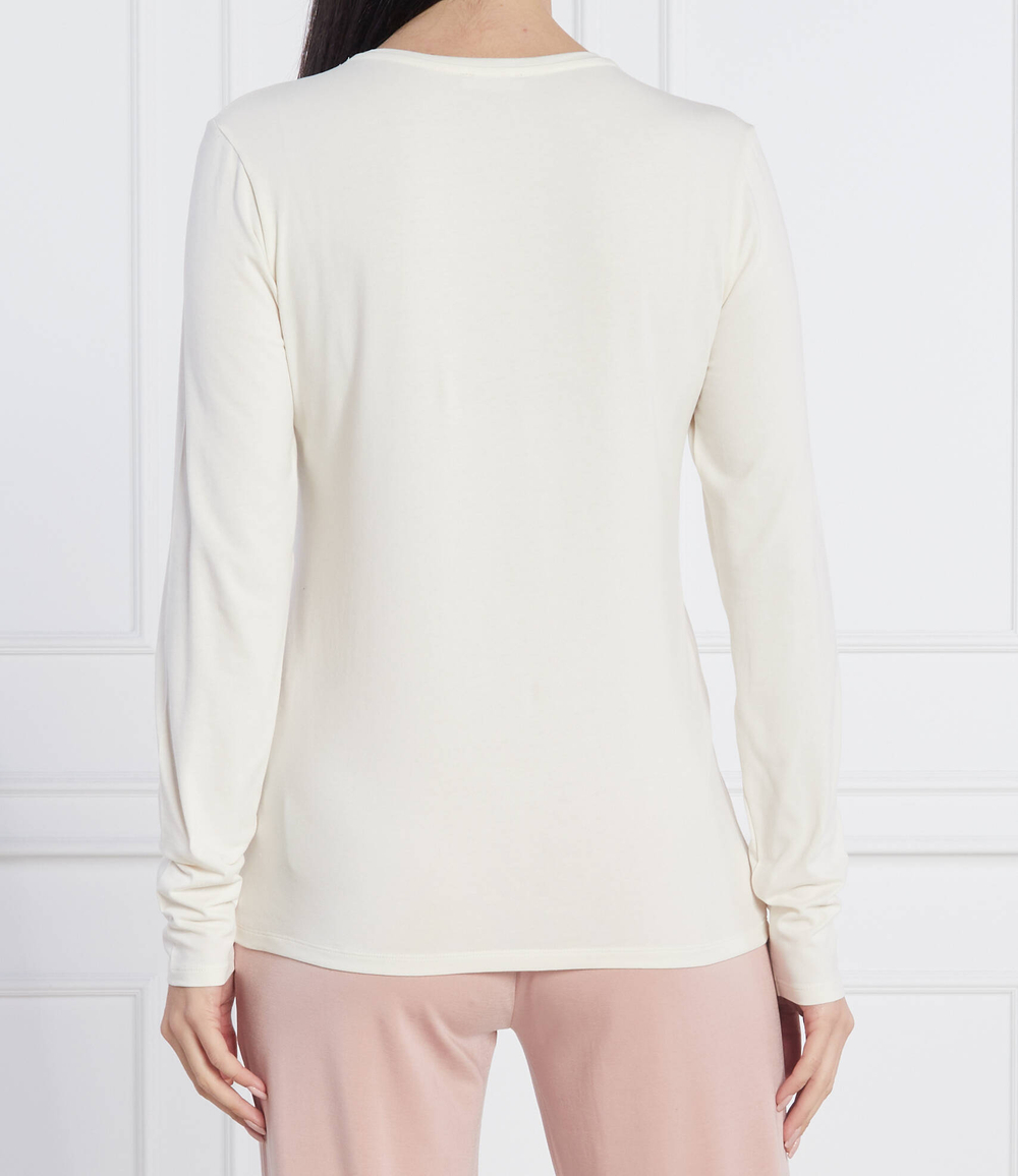 вверх от пижамы Emporio Armani - кремовый(164273 2F225)