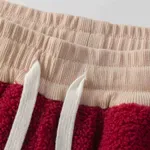 Брюки Ymkashix Little Lamb бордовый/песочный