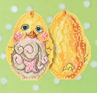 "Желтый цыпленок"-JS18-1712 вышивка