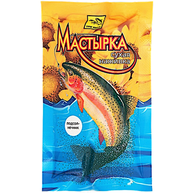 Прикормка рыб. Три Кита Мастырка Сухая наживка 100г Подсолнечника