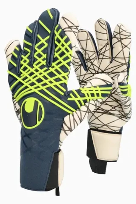 Вратарские перчатки Uhlsport Prediction Ultragrip Junior - темно-синий