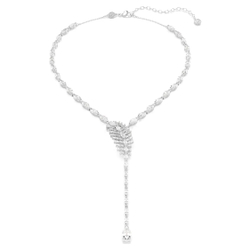 VIENNA:NECKLACE WHI/RHS