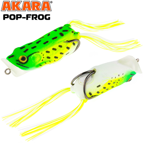 Лягушка Akara Pop-Frog 70 мм 18 гр. (3/5 oz 2,8 in) 5