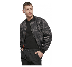 Brandit MA1 CAMO JACKET darkcamo